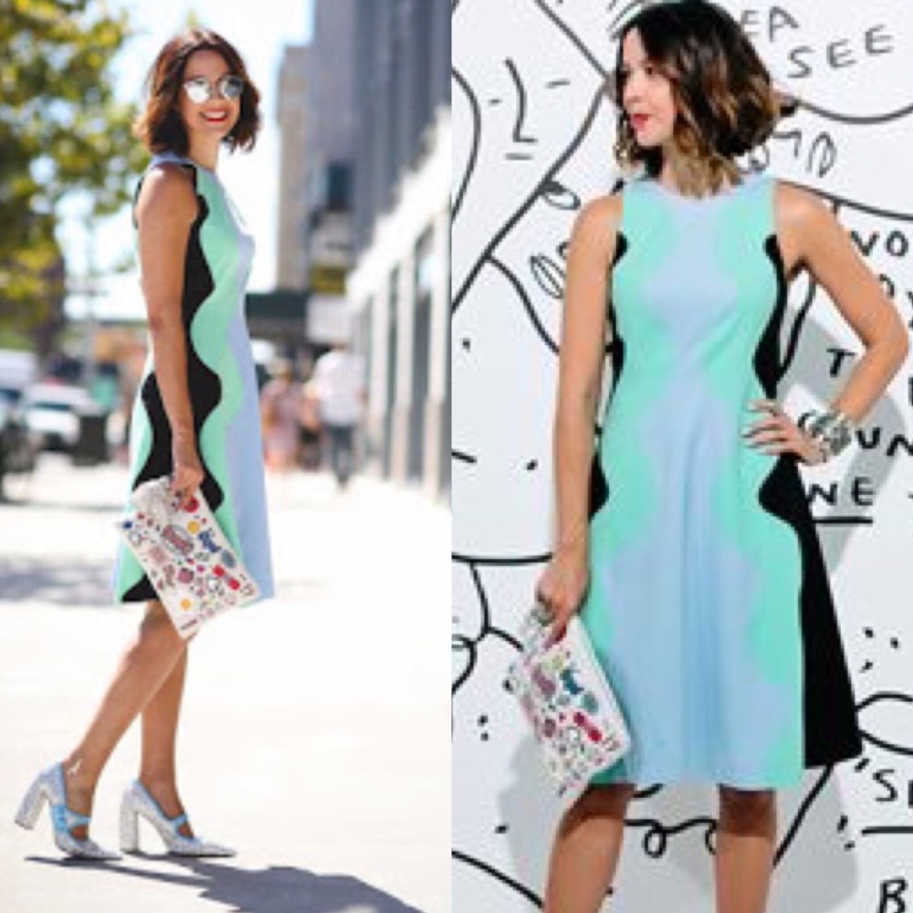 Novis Colorblock A-line Dress